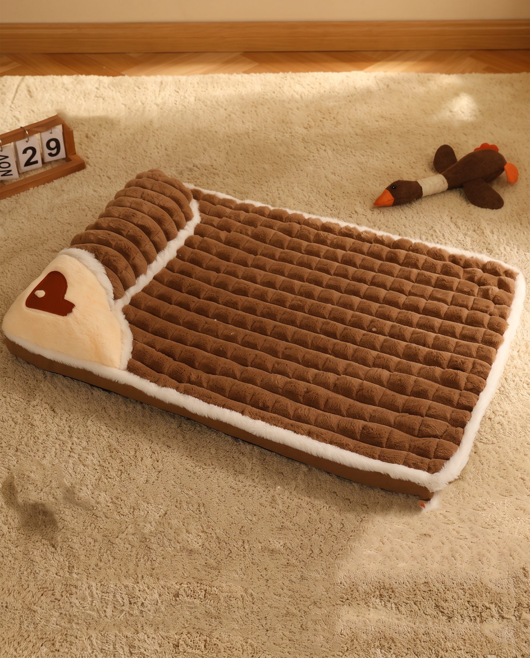 Quilted Comfort Pet Bed