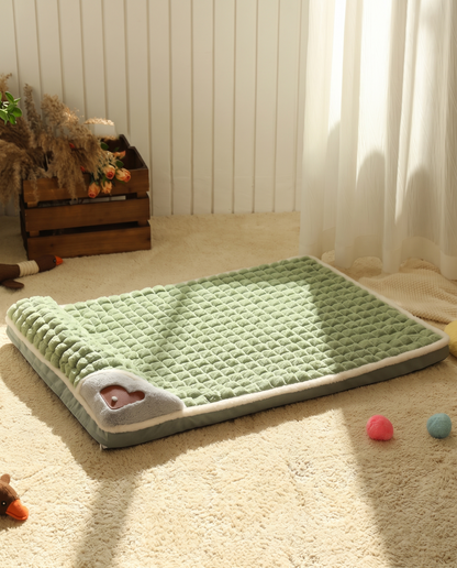 Quilted Comfort Pet Bed
